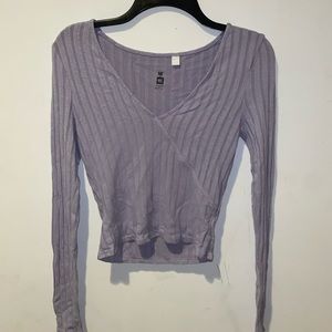 Lavender long sleeve shirt